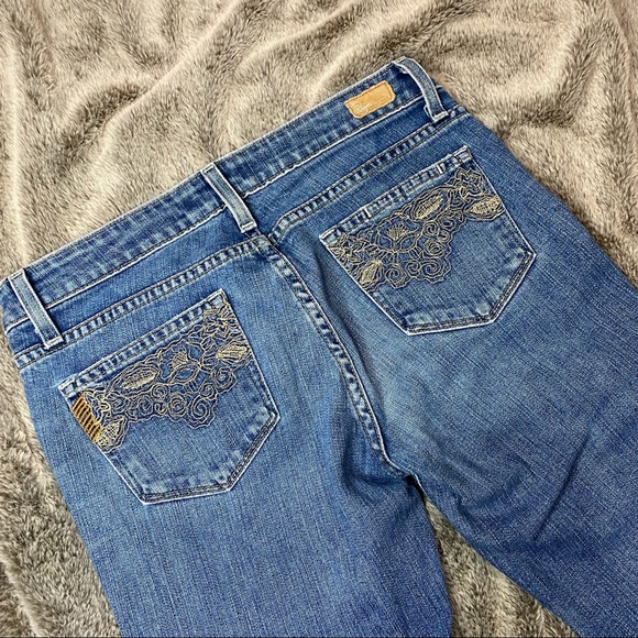 Paige Boot Cut Jeans - Picture 1 of 8